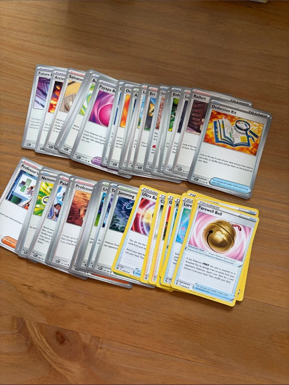 Pokémon TCG 50 unique Card Trainer Lot | Mixed Sets | Deck Building Staples